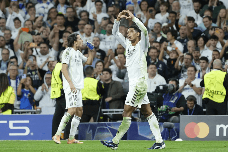 Bellingham strike sends Real Madrid past Juventus
